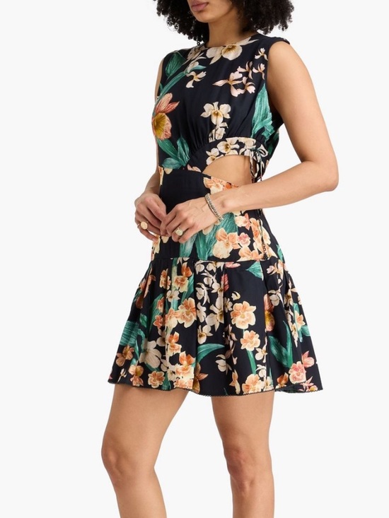 Agua by Agua Bendita Dresses & Skirts - Agua by Agua Bendita Otno Danza Cut Out Floral Mini Dress